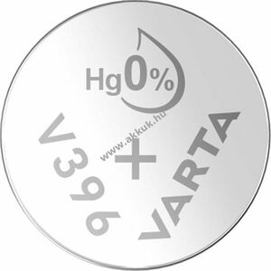 Varta SR59 (V396) 1, 55V gombelem 10db/csomag ezüst-oxid-cink kép