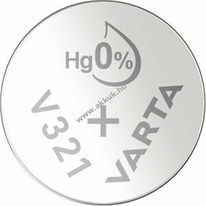 Varta SR616 (V321) 1, 55V 10db/csomag gombelem ezüst-oxid kép