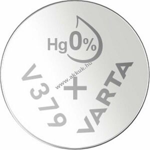 Varta SR63 (V379) 1, 55V 10db/csomag gombelem ezüst-oxid-cink - A készlet erejéig kép