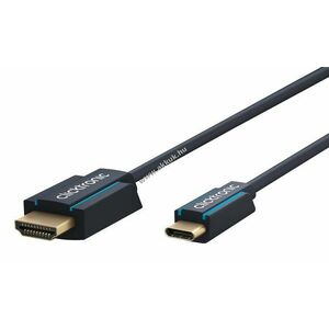 Clicktronic USB-C HDMI adapterkábel 4K@60Hz 1m kép