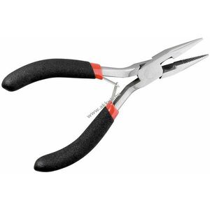 Goobay Tools félkerek hegyű tűfogó 125mm elektronikai és finommechanikai munkákhoz kép