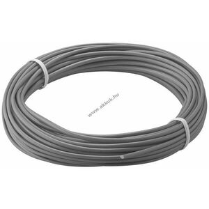 Goobay szigetelt sodrott rézvezeték 10m szürke 18x0, 1mm 0, 14mm² kép