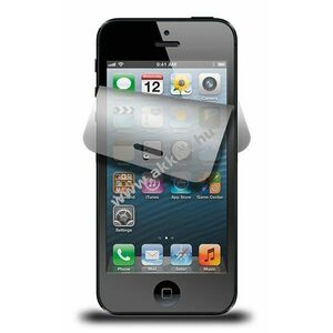 Goobay XXL kijelzővédő fóliacsomag iPhone 5 12db/csomag karcálló kristálytiszta - A készlet erejéig kép