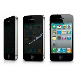 Goobay privacy képernyővédő fólia iPhone 4/4S - A készlet erejéig kép