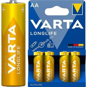 Varta LR6 AA Mignon ceruza 4106 1, 5V 4db/csomag elem alkáli-mangán - Kiárusítás kép