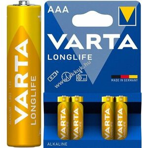 Varta LR03/AAA (Micro) 4103 1, 5V 4db/csomag alkáli-mangán elem - A készlet erejéig kép