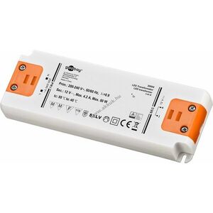 Goobay LED-trafo 12V DC 50W nem dimmelhető kép