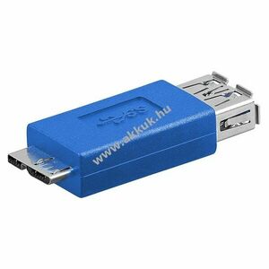 Goobay USB 3.0 SuperSpeed adapter USB 3.0A aljzat USB 3.0 Micro B csatlakozó - A készlet erejéig kép