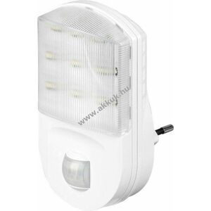 Goobay LED éjjeli fény mozgásérzékelő 6500K 120° 5m IP20 beltéri - A készlet erejéig kép