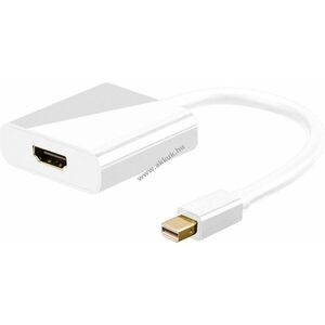 Goobay Mini DisplayPort-HDMI adapterkábel 1.2 Mini DisplayPort dugó > HDMI aljzat (A típus) kép