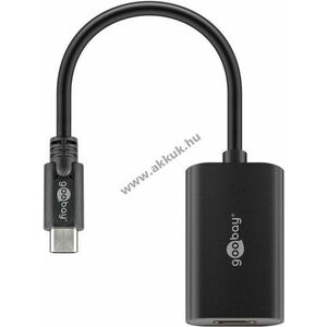 Goobay USB-C-HDMI adapter 0, 2m 4K@60Hz USB3.1 USB-C dugó > HDMI aljzat kép