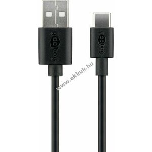 Goobay USB-C töltő- és szinkronizáló kábel 15W 3A 480Mbit/s 3m USB-C-USB-A - Kiárusítás kép
