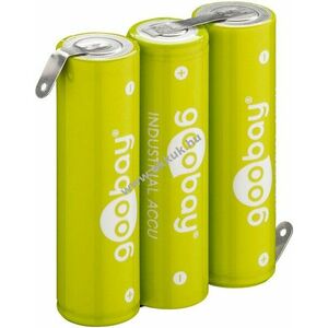 Goobay AA Mignon ceruza akku 3, 6V 2100mAh 3db/csomag NiMH kép