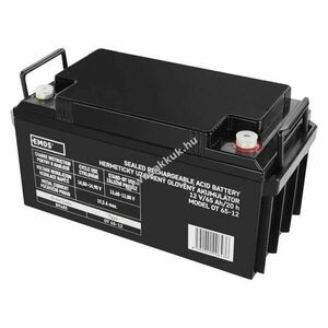Ólom akku 12V 65Ah EMOS csatlakozó T1-M6 kép