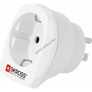 Skross országadapter Európa USA 2- és 3-pólusú földelt és nem földelt 100V1500W/250V3750W kép