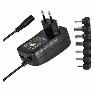 Univerzális hálózati tápegység 2A , USB kimenettel kép