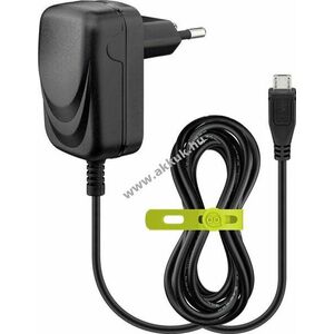 Goobay 5W Micro-USB univerzális hálózati töltő Micro-B csatlakozó fekete kép