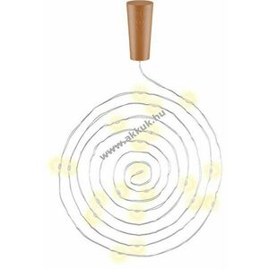 Goobay üvegpalack világítófűzér 20LED melegfehér 10db/csomag 3xLR44 tartozék - Kiárusítás kép