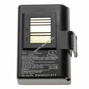 Helyettesítő akku Zebra QLN220 típus P1031365-025 3400mAh kép