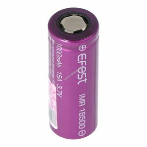 Efest IMR18500 3, 7V 1000mAh lapos plusz pólus védő nélküli LiMn (IMR) - A készlet erejéig kép
