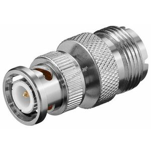 Goobay BNC dugó - UHF csatlakozó adapter aranyozott érintkezőkkel kép