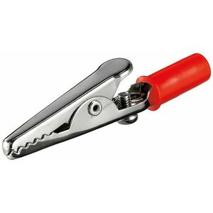 Goobay Tools krokodilcsipesz csavarral 51mm piros kép