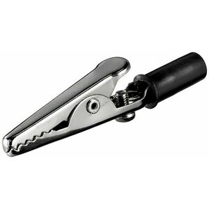 Goobay Tools krokodilcsipesz csavarral 51mm fekete kép