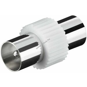 Goobay koax adapter Koax dugó > Koax dugó műanyag kép