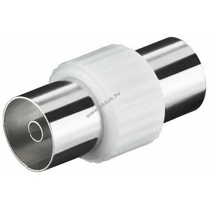 Goobay koax adapter IEC anya-IEC anya műanyag 75Ohm kép