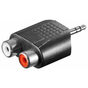 Goobay RCA (cinch)-AUX adapter 3, 5mm dugó - 2x RCA (cinch) sztereó aljzat kép