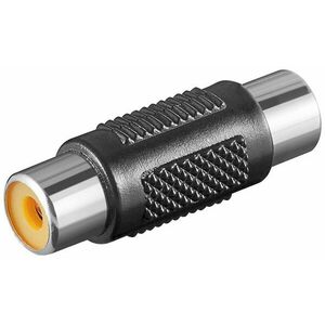 Goobay RCA (cinch) adapter 1x RCA (cinch) aljzat > 1x RCA (cinch) aljzat kép