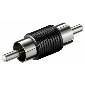 Goobay RCA (cinch)-adapter RCA (cinch) aljzatból RCA (cinch) dugóba kép