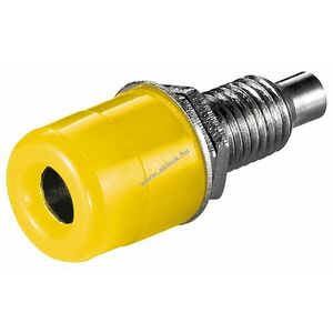 Goobay banán aljzat menetes 4mm 2db anyával sárga kép
