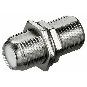 Goobay F-aljzat - F-aljzat koaxiális adapter cink kép
