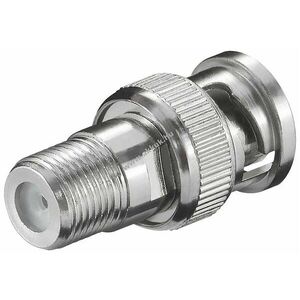 Goobay F-adapter F aljzat BNC csatlakozó cink kép