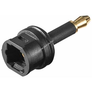 Goobay TOSLINK digitális audio adapter 3, 5mm mini TOSLINK dugó - TOSLINK aljzat kép