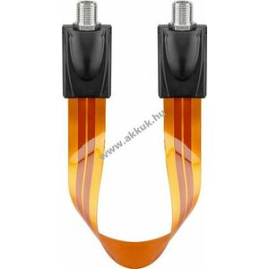 Goobay SAT ablakátvezető extrém lapos 0, 3mm F aljzat > F aljzat 0, 2m kép
