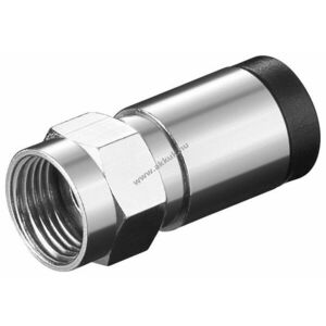 Goobay kompressziós F-adapter 7, 0mm cink nikkel érintkezők kép