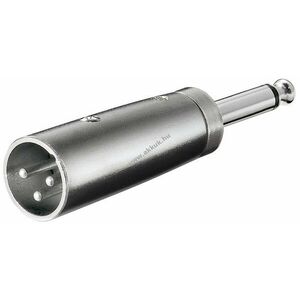 Goobay XLR dugó 3 pólusú - 6, 35mm mono jack adapter kép