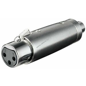 Goobay XLR 3-pólusú aljzat - RCA (cinch) aljzat audio adapter kép