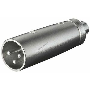 Goobay XLR-Adapter XLR dugó (3-tűs) > RCA (cinch) aljzat kép