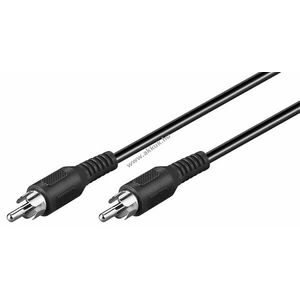 Goobay mono RCA (cinch)-RCA (cinch) csatlakozókábel 2m - A készlet erejéig kép