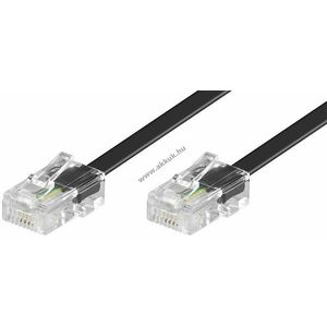 Goobay ISDN moduláris csatlakozókábel 3m RJ45 dugó (8P4C) > RJ45 dugó (8P4C) CCA kép