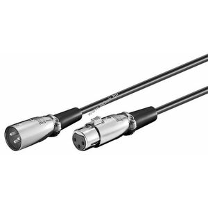 Goobay XLR-kábel 6m XLR-dugó (3-tűs) > XLR-aljzat (3-tűs) kép