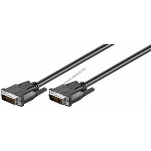 Goobay DVI-D kábel Single Link (18+1 pin) 2m nikkelezett Full HD kép