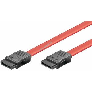 Goobay SATA adatkábel L-típusú - L-típusú 0, 5m 1, 5Gbit/s/3Gbit/s piros kép