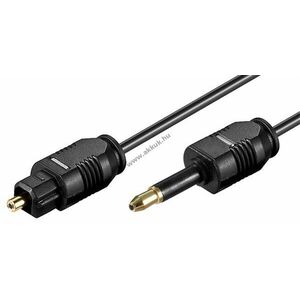 Goobay Toslink optikai kábel 3, 5mm mini Toslink - Toslink 2, 2mm kép