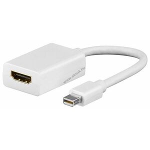 Goobay Mini DisplayPort-HDMI adapterkábel 1.1 Mini DisplayPort dugó > HDMI aljzat (Type A) kép