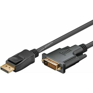 Goobay DisplayPort-DVI-D adapterkábel 1.2 Dual-Link (24+1 pin) 5m kép