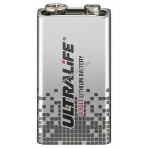 Ultralife 6F22 U9VL-J-P 9V 1db/csomag Lithium kép